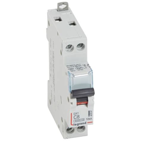 407697 Legrand | Legrand DX3 Circuit Breaker, 2P, 8A Curve C, 230V AC ...