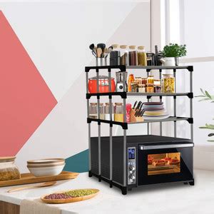 Rmerchants Microwave Stand Metal Kitchen Cabinet Price in India - Buy ...