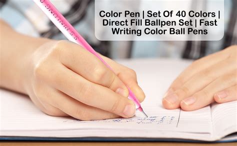 ABC Season Store Use&Throw Pen|Set Of 40 Nos.| Smooth&Fast Writing Ball ...