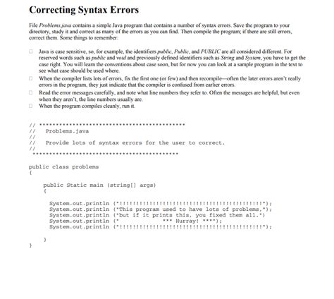 Java Syntax Error 的图像结果