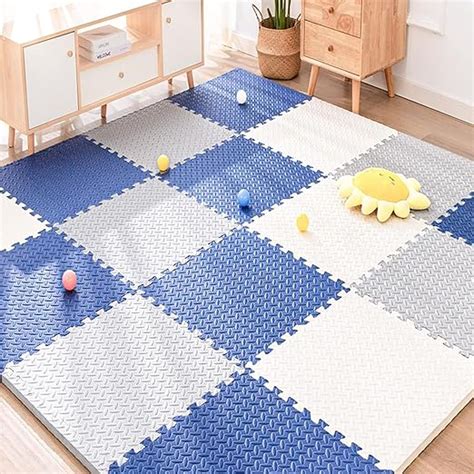 SIGNATRON 20mm Thick Exercise Mat Tiles, Gym Floor Mat Rubber ...