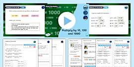 👉 Year 5 DiM: Step 9 Divide by 10, 100 and 1000 Teaching Pack
