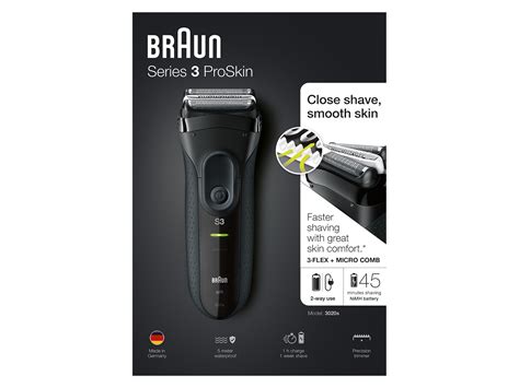 BRAUN Rasierer Series 3 ProSkin, »3020s« | LIDL