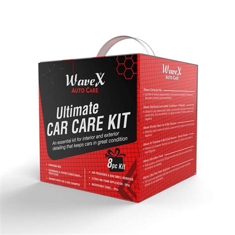 Wavex Car Cleaning Kit – Contains Car Polish, Car Dashboard Polish, Car ...