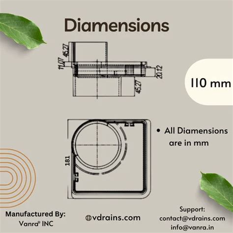 SS Drain - Round Square Corner Balcony Drain Manufacturer from Nagpur