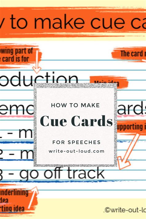 Image result for Using Cue Cards