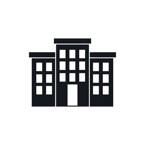 Simple Building Icon 的图像结果
