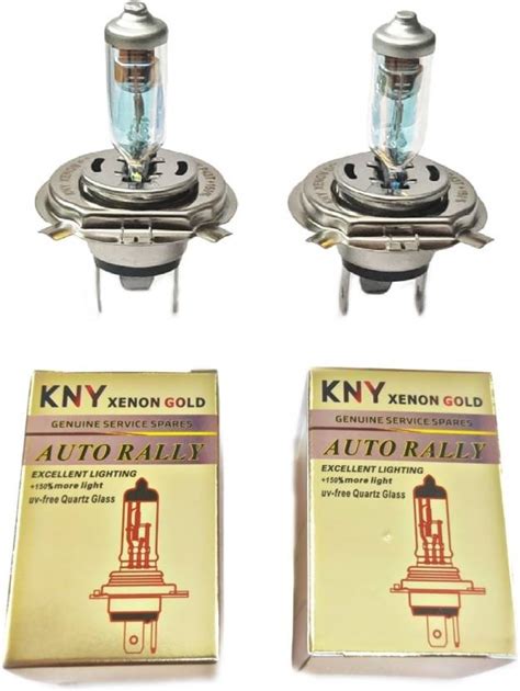 kny K-470 Xenon Gold Auto Rally H4 Car Headlight Bulb 12v (130/110W ...