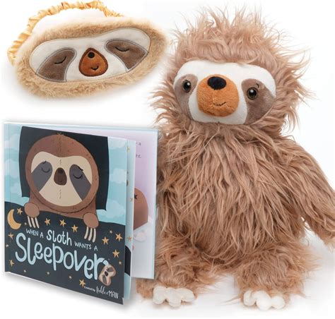 Tickle & Main Tickle & Main Sloth Sleepover Gift Set, 3-Piece Set India ...
