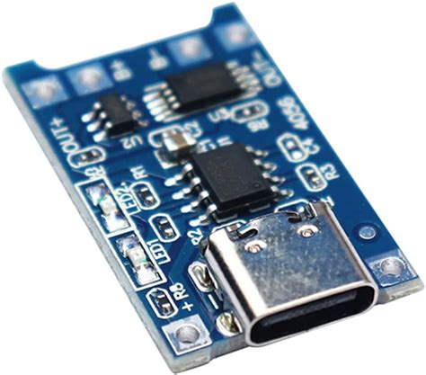 Electronicspices 1PCS TP4056 Micro USB Type C Mini Plug 5V 1A 18650 ...