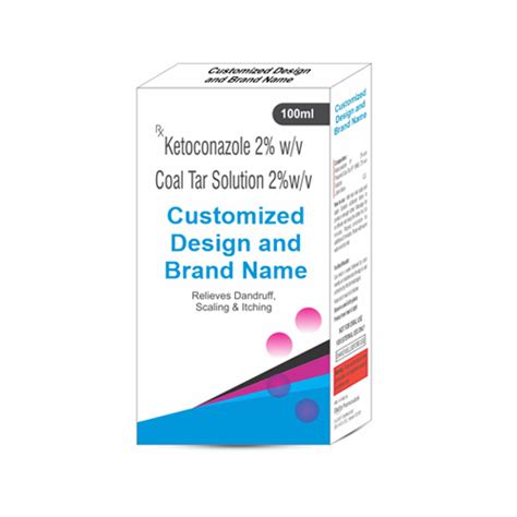 Ketoconazole 2% w/v + Prepared Coal Tar Solution (IP 1966) 2% w/v Loti