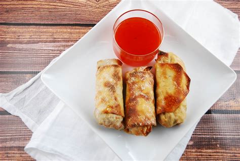 Baked Vegetable Egg Rolls Recipe - 5 Points - LaaLoosh