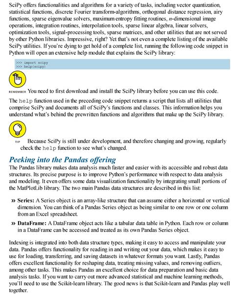 Data science and Computer Network - SciPy offers functionalities and ...