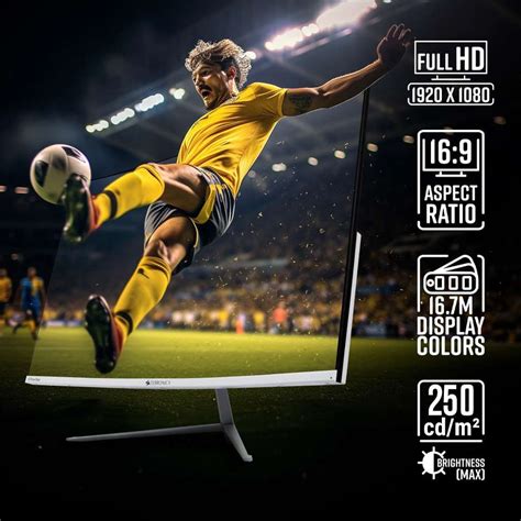 ZEBRONICS 81.28 cm (32 inch) Curved Full HD VA Panel Wall Mountable ...