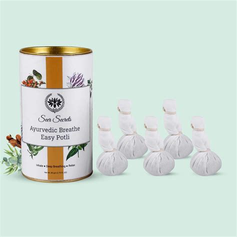 Ayurvedic Breathe Easy Potli - Relieve From Respiratory Distress – Seer ...