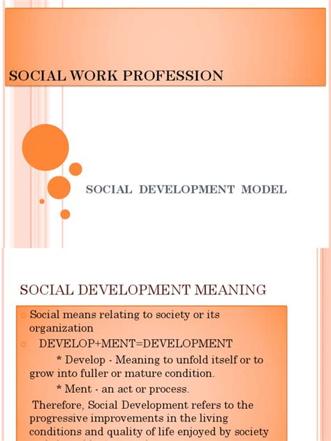 Image result for Community Social Development Model