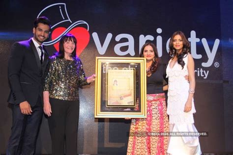 Miss World CEO Julia Morley felicitated with a Humanitarian Award