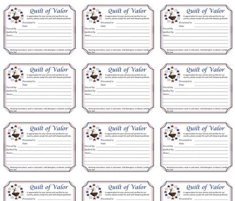 Image result for Examples of Quilt Labels