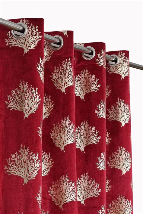 Buy PRAFULL MILLAURE Premium FOIL Velvet Blackout PARDA Curtain for ...