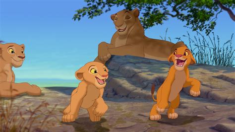 The Lion King Simba And Nala As Cubs