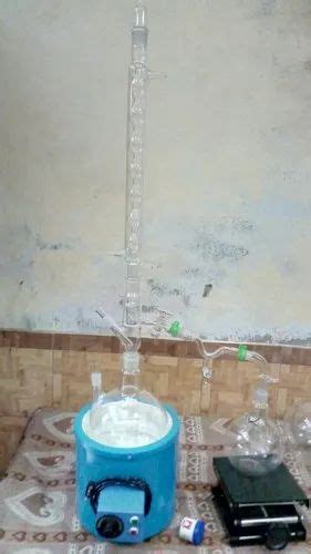 Industrial Glassware Component - Glass Fractional Distillation Assembly ...