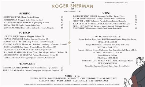 Dine — Roger Sherman Inn
