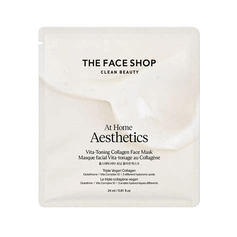 Vita-Toning Collagen Face Mask With Glutathione & Hyaluronic Acid