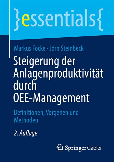 Buy Steigerung der Anlagenproduktivität durch OEE-Management ...