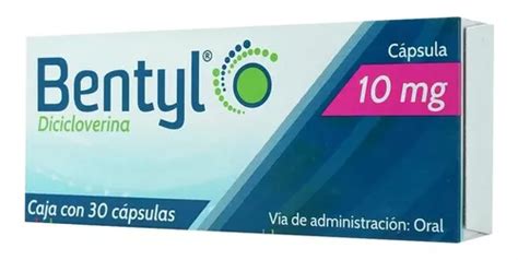 Bentyl 30 Cápsulas 10mg | Envío gratis
