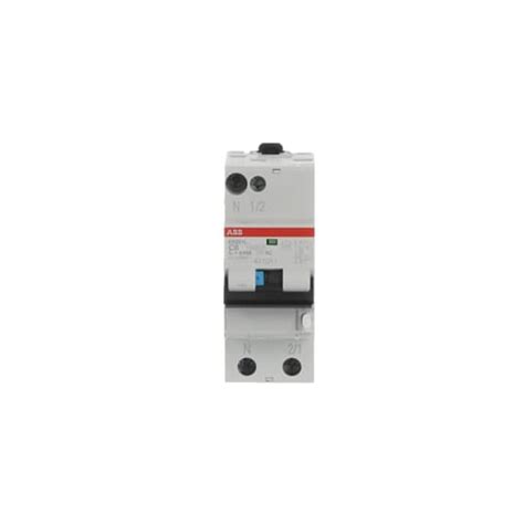 2CSR245041R1064 ABB | ABB DS201 RCCB, 6A, 1+N Pole, Type C, 230/400V ...