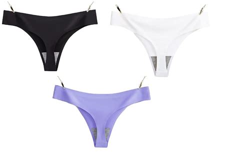 Buy Veluce® Women's Seamles Thong Soft and Stretchable Panty 1 Pcs ...