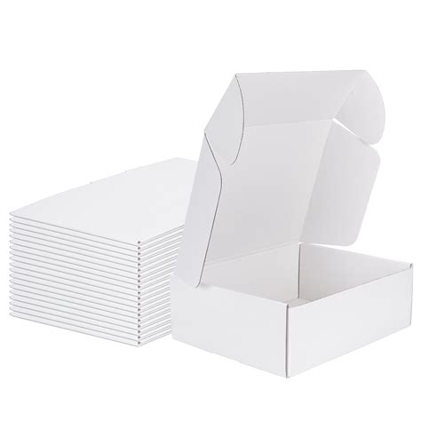 Walmart's Recycled White Mailing Boxes, Small Moving Size 12x9x4, 20 ...
