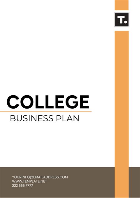 Business Plan Template for Students 的图像结果