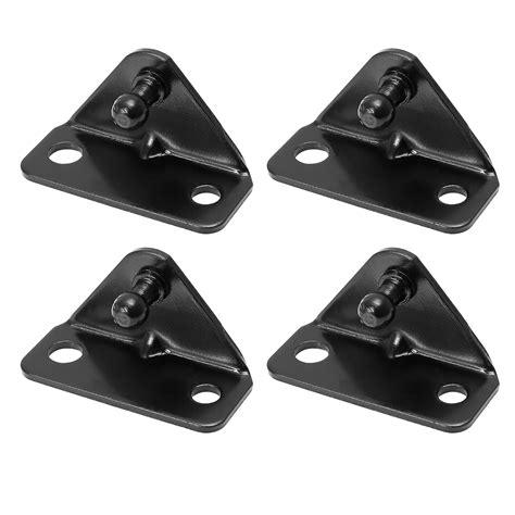 X AUTOHAUX 4pcs 10mm Car Ball Studs Mounting Brackets Black for Gas ...