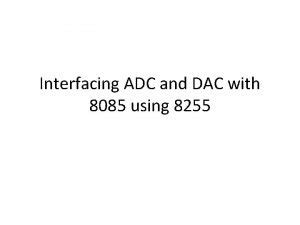 Image result for ADC Interfacing with 8051 Microcontroller C Program
