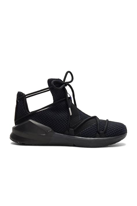 Puma Fierce Rope Velvet Sneaker in Puma Black | REVOLVE