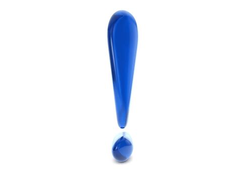 Le symbole du point d'exclamation du ballon | Photo Premium