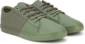 United Colors of Benetton Sneakers For Men - Buy Olive Color United ...