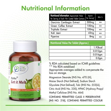 Buy Best Weight Management Tablets at Lowest Price in India – Fytika ...