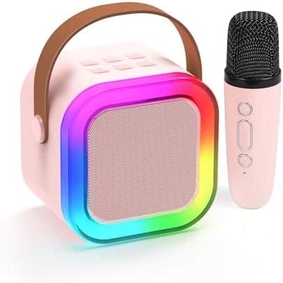 Fede Karaoke Machine for Children Adults, Mini Karaoke Machine with ...