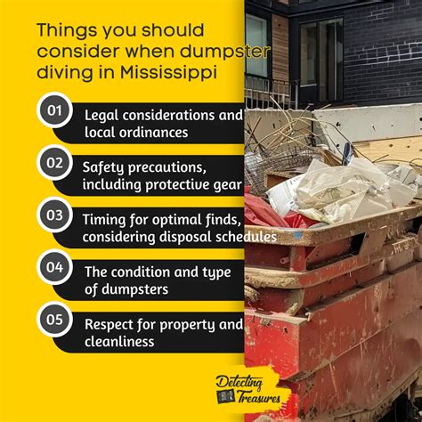 Dumpster Diving in Mississippi (Is It Legal in 2025)