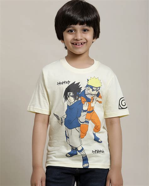 Naruto Regular Fit Tshirt For Boys – Kidsville