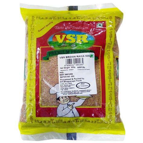 VSR Brown Rawa, 500g Pack : Amazon.in