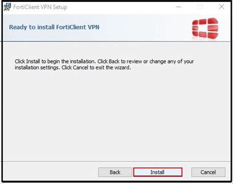 How to Install Fortinet VPN Client - Diadem Technologies : Support ...