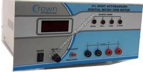 Digital Micro Ohm Meter Supplier from Navi Mumbai