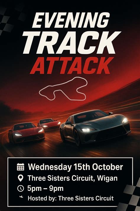 Evening Track Attack - October!, Three Sisters Road, WN4 8DD Ashton in ...