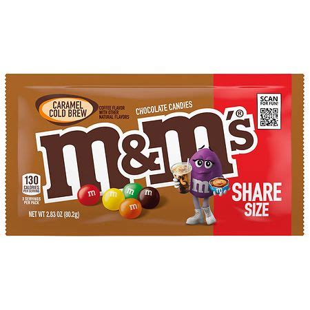 M&M's Milk Chocolate Candy Caramel Cold Brew | Walgreens