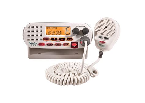 Buy Cobra MR F45-D Fixed Mount VHF Marine Radio – 25 Watt VHF ...