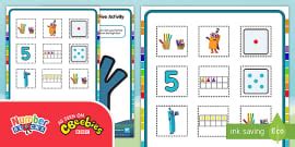 Numberblocks: High 5 Activity (teacher made) - Twinkl