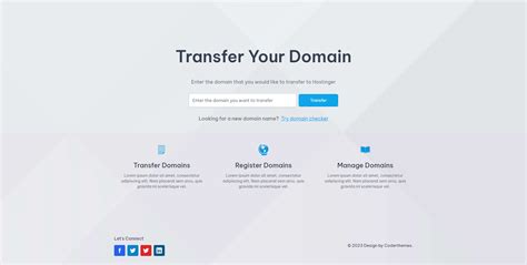TechDomain - Domain Pages Tailwind CSS 3 HTML Template
